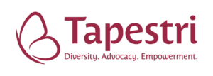 Tapestri-logo-hz-tagline-red
