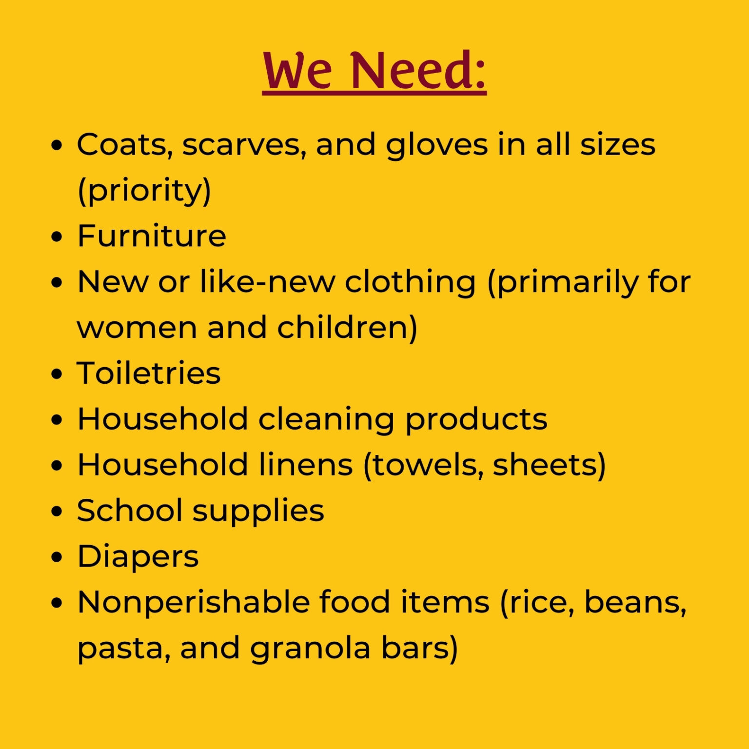 In kind donation Tapestri